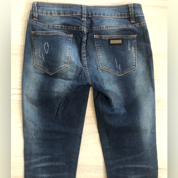 New Monnari Sequin Bling Pocket Skinny Jeans - Picture 8 of 16